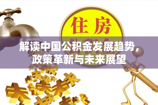 子长解读中国公积金发展趋势，政策革新与未来展望