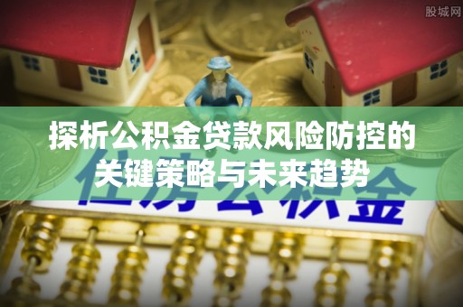 子长探析公积金贷款风险防控的关键策略与未来趋势