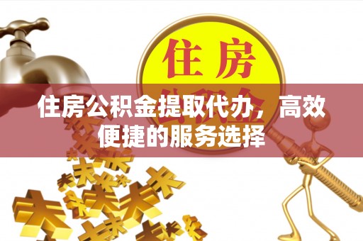 子长住房公积金提取代办，高效便捷的服务选择