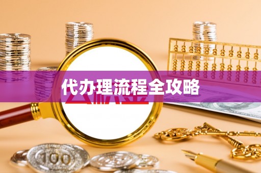 子长代办理流程全攻略