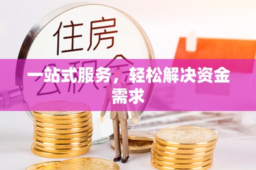 子长一站式服务，轻松解决资金需求
